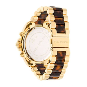 Michael Kors Bradshaw Chronograph Brown Dial Two Tone Steel Strap Watch For Women - MK5696 Buy Now By Michael Kors