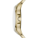 Armani Exchange Hampton Chronograph Gold Dial Gold Steel Strap Watch For Men - AX2415 Buy Now By Armani Exchange