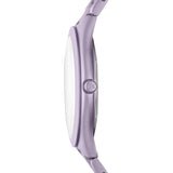 Michael Kors Slim Runway Quartz Purple Dial Purple Steel Strap Watch For Women - MK4540 Buy Now By Michael Kors