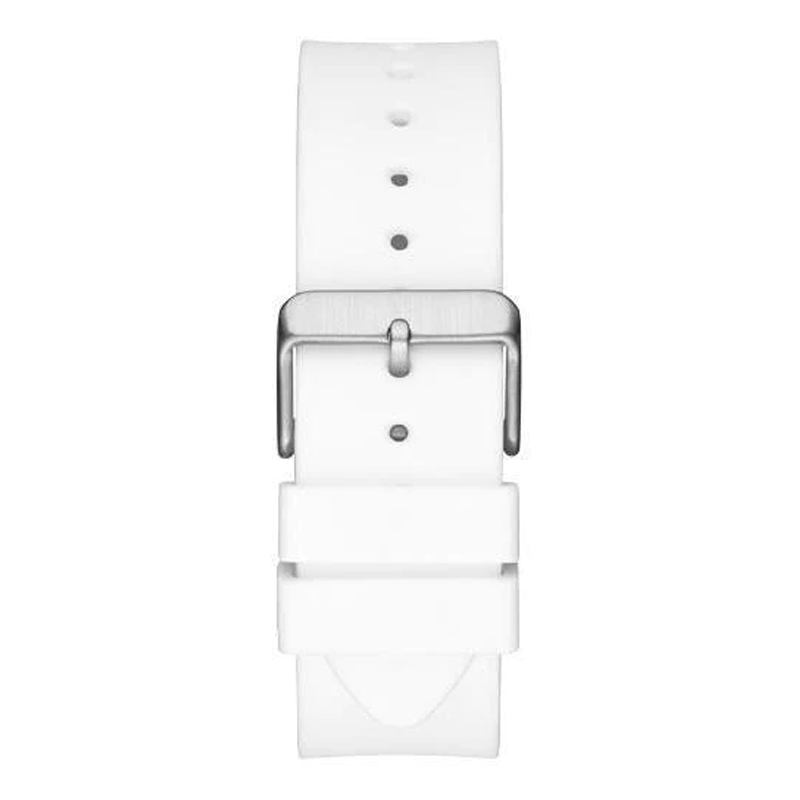 Guess Phoenix Multifunction White Dial White Rubber Strap Watch for Men - GW0203G2 Buy Now By Guess