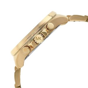Michael Kors Brecken Chronograph Gold Dial Gold Steel Strap Watch For Men - MK8934 Buy Now By Michael Kors