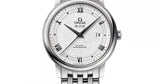 Shop Omega De Ville Prestige Co Axial Automatic White Dial Silver Steel Strap Watch for Men - 424.10.40.20.02.005 in USA