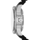 Emporio Armani Meccanico Automatic Black Dial Black Silicone Strap Watch For Men - AR60062 Buy Now By Emporio Armani