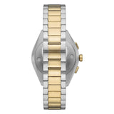 Emporio Armani Claudio Chronograph Green Dial Two Tone Steel Strap Watch For Women - AR11511 Buy Now By Emporio Armani