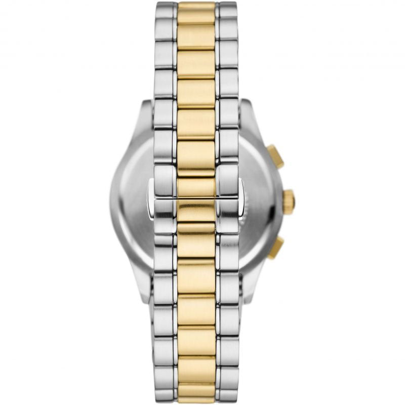 Emporio Armani Paolo Chronograph Grey Dial Two Tone Steel Strap Watch For Men - AR11527 Buy Now By Emporio Armani