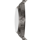 Emporio Armani Chronograph Quartz Blue Dial Grey Steel Strap Watch For Men - AR11481 Buy Now By Emporio Armani