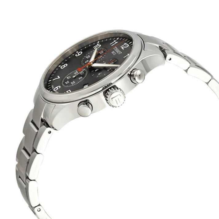 Tissot Chrono XL Quartz Asian Games Edition Black Dial Silver Steel Strap Watch For Men - T116.617.11.057.02 Buy Now By Tissot