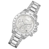 Hugo Boss Novia Chronograph Silver Dial Silver Steel Strap Watch for Women - 1502616 Buy Now By Hugo Boss