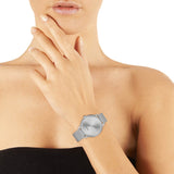 Guess Chelsea Quartz Silver Dial Silver Mesh Strap Watch For Women - W0647L6 Buy Now By Guess