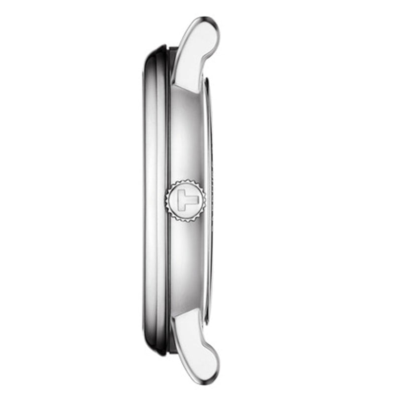 Tissot Carson Premium Lady Mother of Pearl Pink Dial Silver Steel Strap Watch For Women - T122.210.11.159.00 Buy Now By Tissot