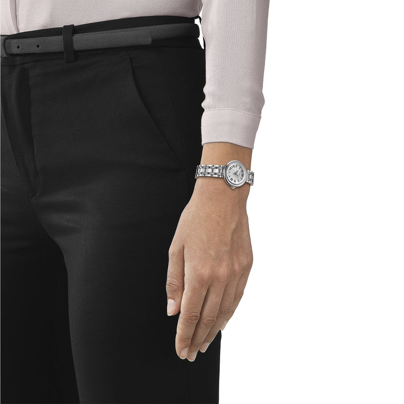 Tissot Bellissima Small Lady Silver Dial Silver Steel Strap Watch For Women - T126.010.11.013.00 Buy Now By Tissot