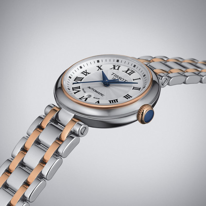 Tissot Bellissima Automatic Silver Dial Two Tone Steel Strap Watch For Women - T126.207.22.013.00 Buy Now By Tissot