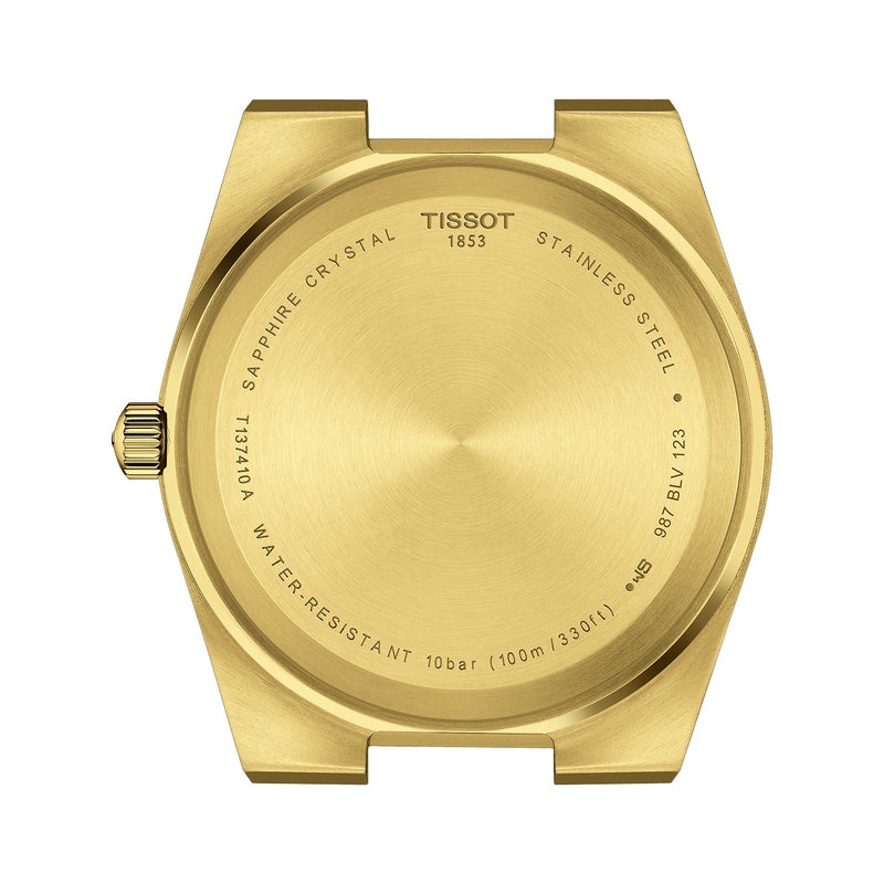 Tissot PRX Champagne Yellow Gold Dial Gold Steel Strap Watch for Men - T137.410.33.021.00 Buy Now By Tissot