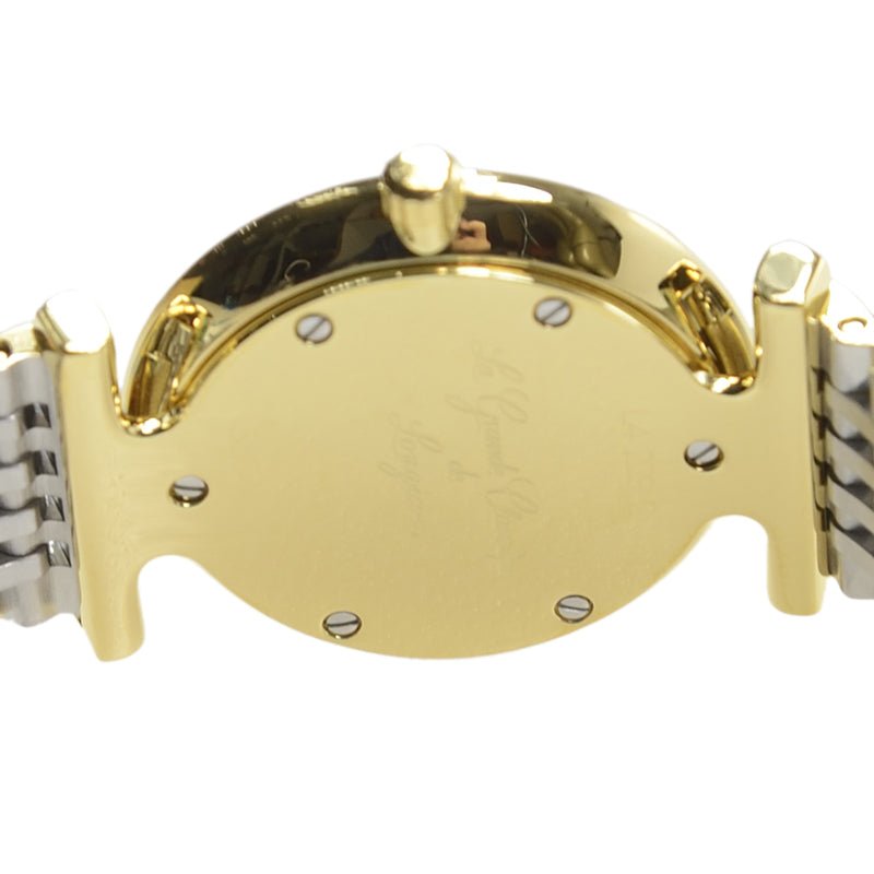 Shop Longines La Grande Classique de Longines Gold Dial Two Tone Steel Strap Watch for Women - L4.209.2.31.7 in USA