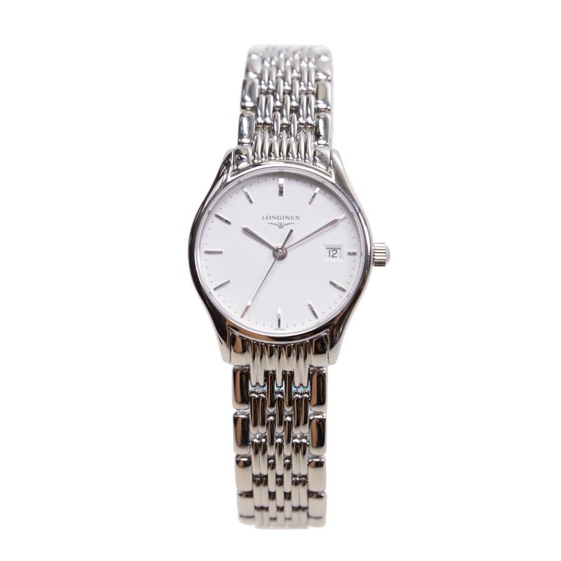 Longines Lyre Classico 25mm White Dial Silver Stainless Steel Watch for Women - L4.259.4.12.6 Buy Now By Longines