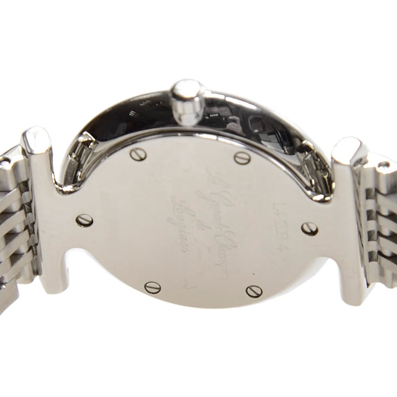 Shop Longines La Grande Classique De Longines Silver Dial Silver Mesh Bracelet Watch for Women - L4.209.4.72.6 in USA