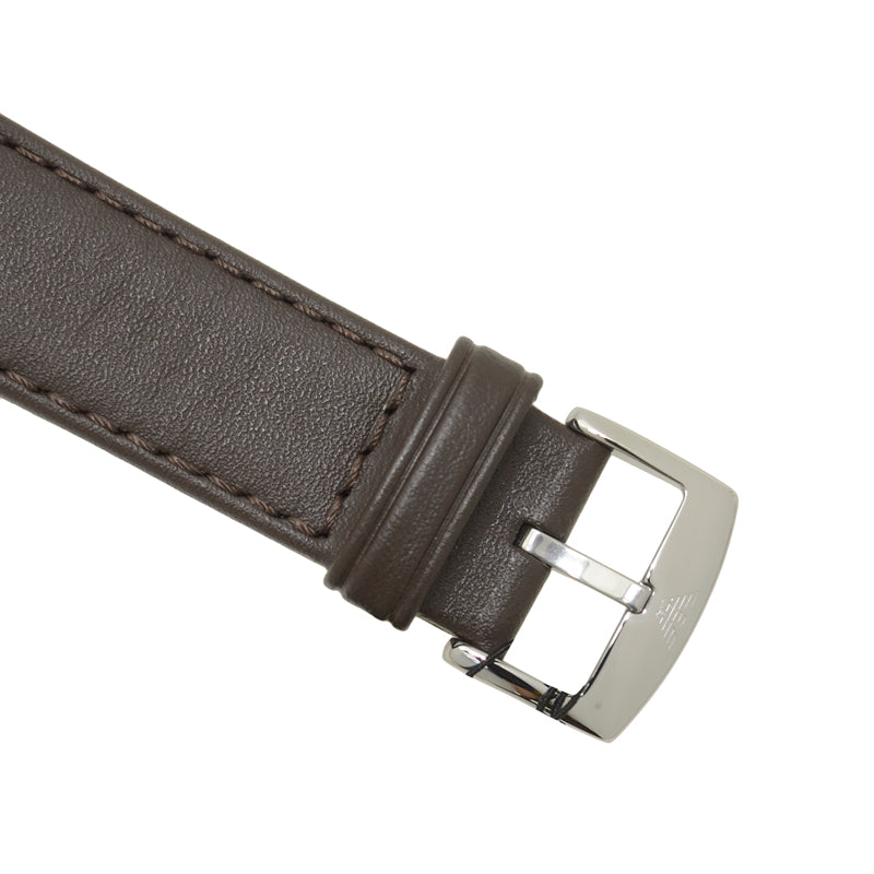 Emporio Armani Classic Quartz Brown Dial Brown Leather Strap Watch For Men - AR1729 Buy Now By Emporio Armani