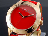 Marc Jacobs Blade Red Dial Red Leather Strap Watch for Women - MBM1210 Buy Now By Marc Jacobs