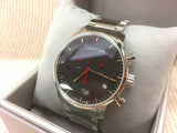 Calvin Klein City Chronograph Black Dial Silver Steel Strap Watch for Men - K2G27141 Buy Now By Calvin Klein