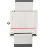Calvin Klein Mark Silver Dial White Leather Strap Watch for Women - K3R231L6 Buy Now By Calvin Klein