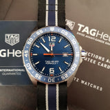 Tag Heuer Formula 1 Quartz Blue Dial Two Tone NATO Strap Watch for Men - WAZ1010.FC8197 Buy Now By Tag Heuer