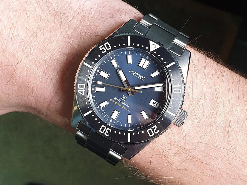 Seiko Prospex Automatic 1965 Dive 55th Anniversary Limited Edtion Blue Dial Silver Steel Strap Watch For Men - SPB149J1 Buy Now By Seiko