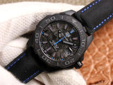 Tag Heuer Aquaracer Calibre 5 Black Nylon Strap Carbon Dial Watch for Men - WBD218C.FC6447 Buy Now By Tag Heuer
