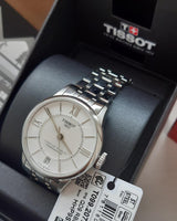 Tissot Chemin Des Tourelles Powermatic 80 Lady Silver Dial Silver Steel Strap Watch For Women - T099.207.11.118.00 Buy Now By Tissot