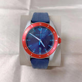 Emporio Armani Sigma Quartz Blue Dial Blue Silicone Strap Watch For Men - AR11217 Buy Now By Emporio Armani