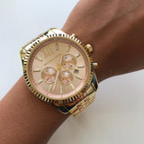 Michael Kors Lexington Gold Dial Gold Steel Strap Watch for Women - MK6473 Buy Now By Michael Kors