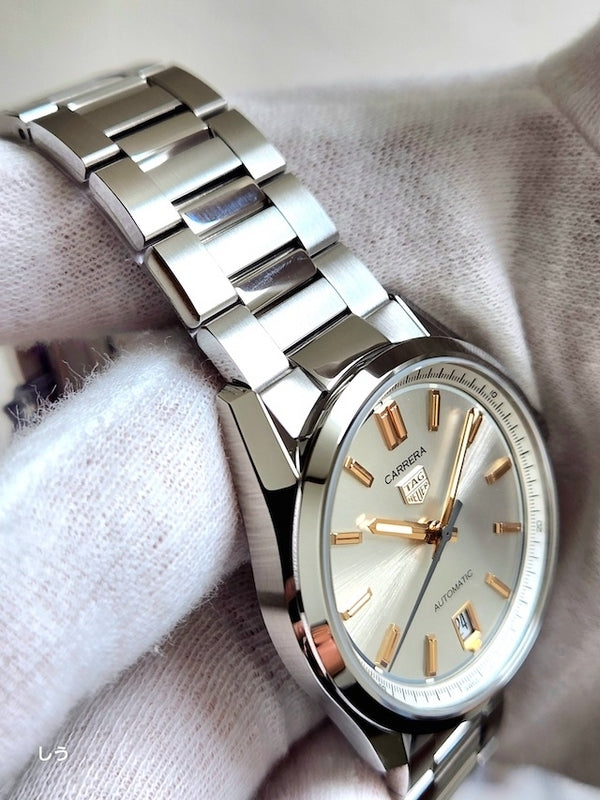 Tag Heuer Carrera Date Silver Dial Silver Steel Strap Watch for Women - WBN2310.BA0001 Buy Now By Tag Heuer
