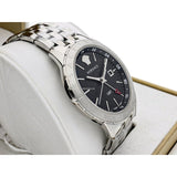 Versace Univers Analog Black Dial Silver Steel Strap Watch for Men - VEBK00418 Buy Now By Versace