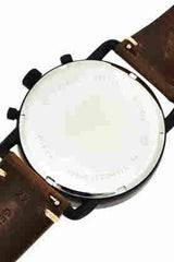 Fossil Commuter Chronograph Black Dial Brown Leather Strap Watch for Men - FS5403 Buy Now By Fossil