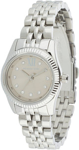 Michael Kors Lexington Three-Hand Silver Dial Silver Steel Strap Watch for Women - MK4843 Buy Now By Michael Kors