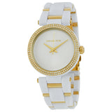 Michael Kors Delray Rose Gold Dial White Steel Strap Watch for Women - MK4315 Buy Now By Michael Kors