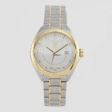 Shop Tag Heuer Formula 1 Diamonds Mother of Pearl White Dial Two Tone Steel Strap Watch for Women - WBJ1421.BB0648 in USA