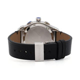 Shop Salvatore Ferragamo 1927 Chrono Analog Black Dial Black Leather Strap Watch for Men - SFKZ00123 in USA
