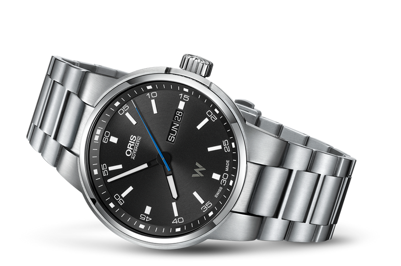 Oris Williams Day Date Black Dial Silver Steel Strap Watch for Men - 0173577404154-0782450S Buy Now By Oris