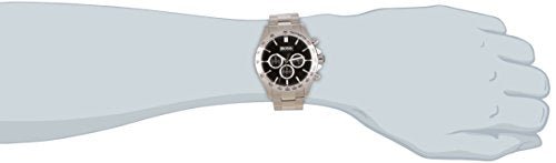 Hugo Boss Ikon Black Dial Silver Steel Strap Watch for Men - 1512965 Buy Now By Hugo Boss