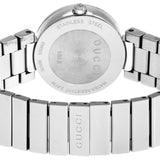 Gucci Interlocking G Quartz Black Dial Black Steel Strap Watch For Women - YA133502