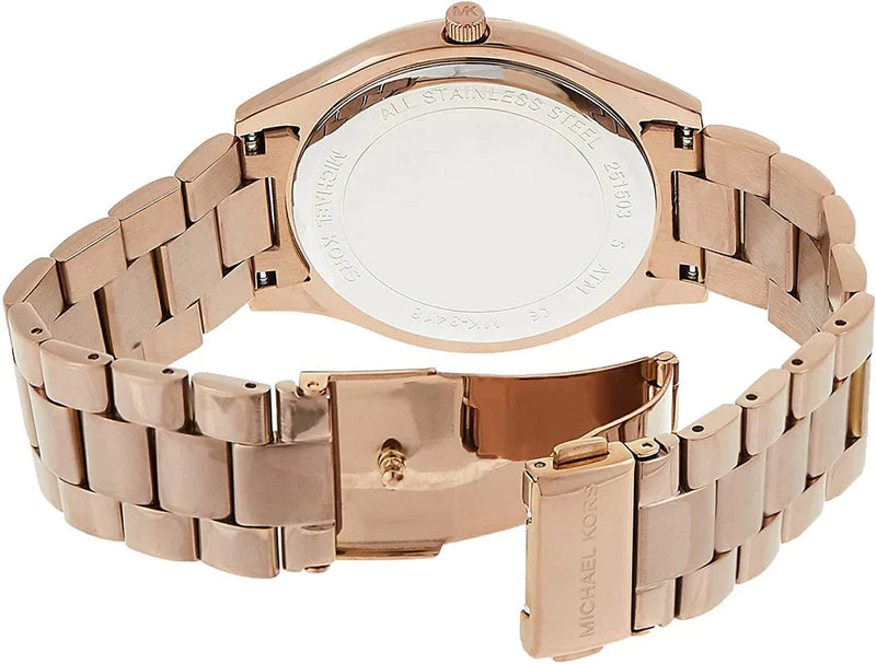Michael Kors Runway Quartz Brown Dial Brown Steel Strap Watch For Women - MK3418 Buy Now By Michael Kors