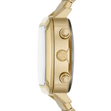 Fossil Retro Analog-Digital Gold Dial Gold Steel Strap Watch for Men - FS5889 Buy Now By Fossil