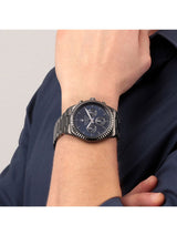 Maserati Competizione Blue Dial Grey Steel Strap Watch For Men - R8853100019 Buy Now By Maserati