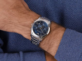 Emporio Armani Chronograph Quartz Blue Dial Silver Steel Strap Watch For Men - AR11082 Buy Now By Emporio Armani