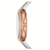 Michael Kors Abbey Three-Hand White Dial Two Tone Steel Strap Watch for Women - MK4616 Buy Now By Michael Kors