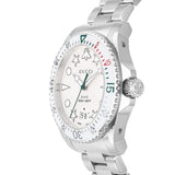 Shop Gucci Dive Quartz White Dial Silver Steel Strap Watch For Men - YA136336 in USA