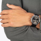Tissot Chrono XL Classic Black Dial Black Leather Strap Watch For Men - T116.617.16.057.00 Buy Now By Tissot