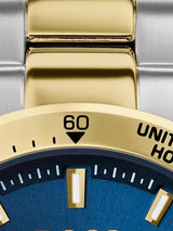 Hugo Boss Hero Blue Dial Two Tone Steel Strap Watch for Men - 1513767 Buy Now By Hugo Boss