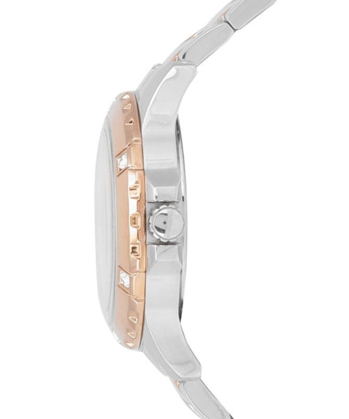Guess Mist Quartz Silver Dial Two Tone Steel Strap Watch For Women - W0443L4 Buy Now By Guess