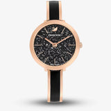 Swarovski Crystalline Delight Black Dial Two Tone Steel Strap Watch for Women - 5580530 Buy Now By Swarovski